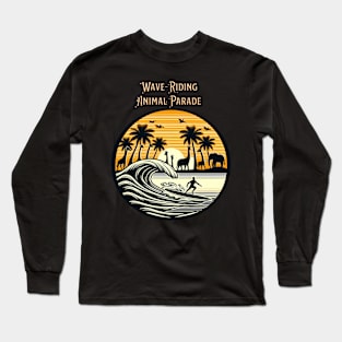 Sunset Surf Safari Long Sleeve T-Shirt